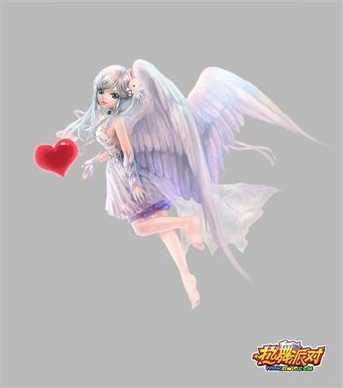 带翅膀女天使头像图片 带翅膀的天使头像图片可爱(2)_配图网