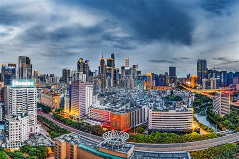 美丽城市风景图片