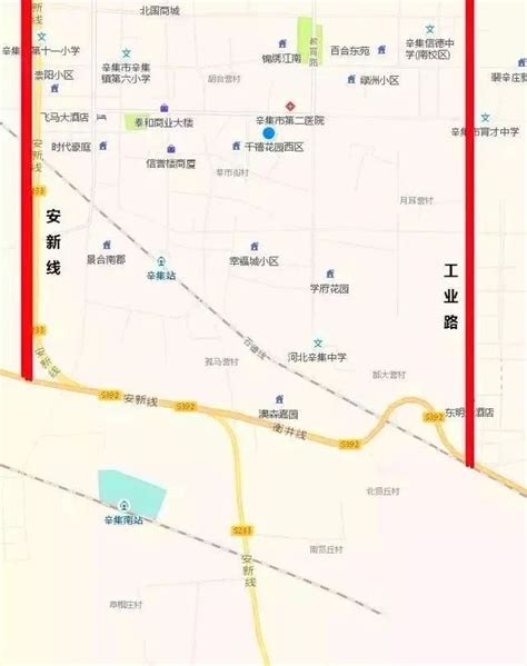 郑洛高速南线规划图,雄高速规划图,雄高速辛集段规划图_大山谷图库