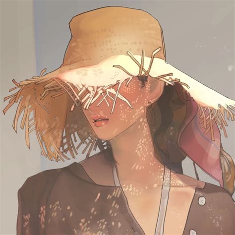 手绘女生非主流头像图片