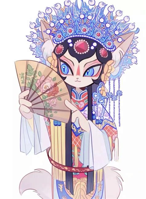 京剧猫十二宗 - 堆糖，美图壁纸兴趣社区