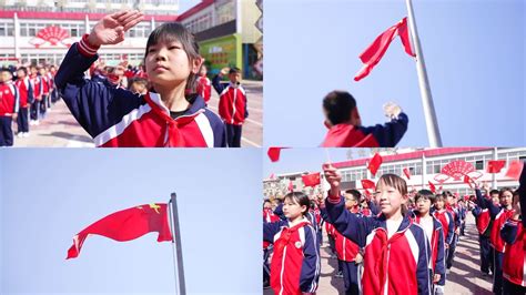 全市中小学生升旗仪式举行