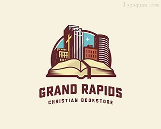 GrandRapids基督教书店_LOGO设计欣赏 - LOGO圈