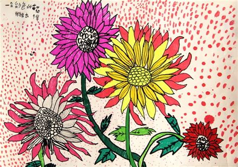 教你画12种简单又好看的花朵简笔画_花朵