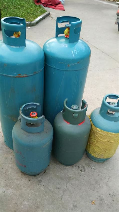 6种型号12公斤规格液化气钢瓶,液化气罐