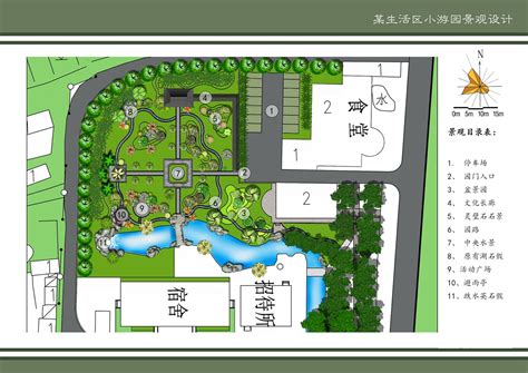 4园林竞赛游园口袋公园景观环艺设计展板PSD分层PS模板A1 A2竖版 - 于物设计 -青年设计师资源库