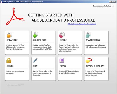 Adobe Acrobat 8 的界面特点 - 蓝色理想
