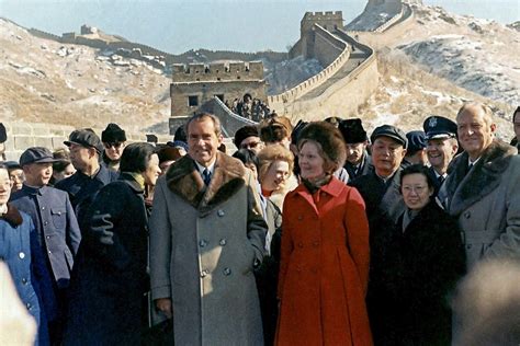 尼克松访华历史揭秘｜80万人扫雪，从钓鱼台扫到长城上的烽火台_凤凰网视频_凤凰网