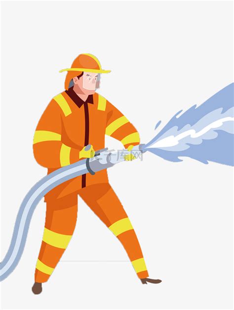 消防员救火救灾素材图片免费下载-千库网