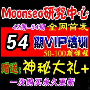 Moonseo第54期~第42期培训VIP视频教程 seo优化实战课程 | 好易之