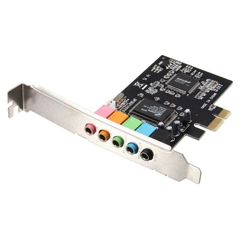 CMI8738 PCI-Express 6-Channels Digital Audio Sound Card SFF For Win 7 ...