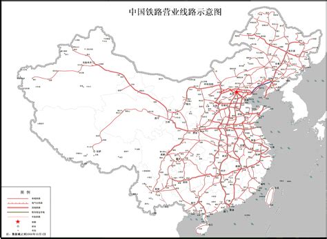 全国火车线路图图片
