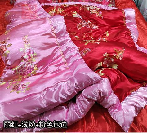 复古被套杭州丝绸软缎被面老式包边被罩古典中国民族风段子结婚用_虎窝淘