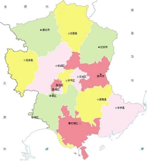 河北唐山地图 中国地图高清全图_华夏智能网