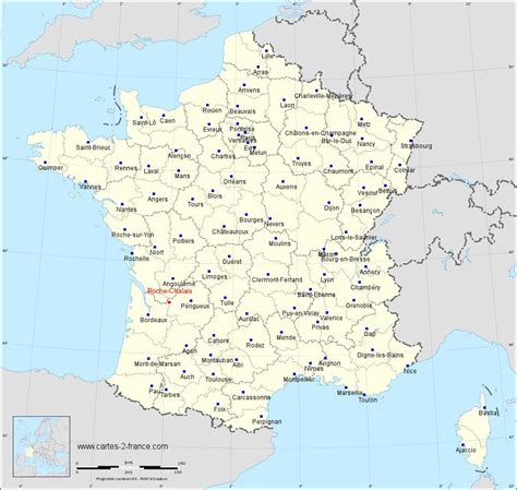 Carte de Roche-Chalais