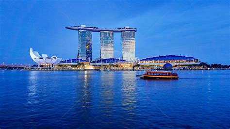 新加坡地标金沙酒店高清图片下载-正版图片501550599-摄图网