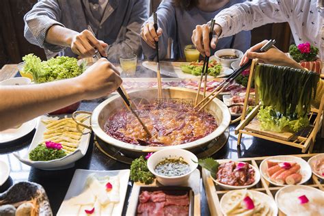 一人火锅照片图片