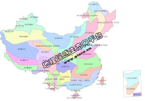 中国气候带分布图图片 中国气候带分布图图片