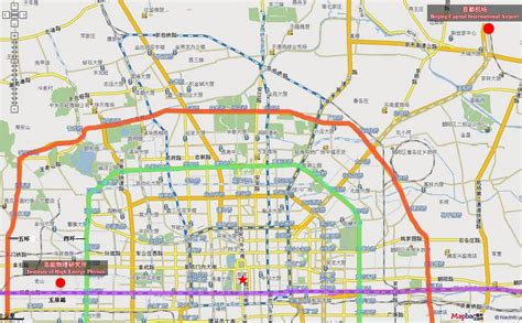 交通路线图（北京-玉泉路园区）--中科院高能所