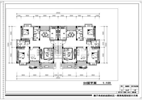 温州市某小区78-149平米左右的平面户型设计CAD图纸（17张）_住宅小区_土木在线