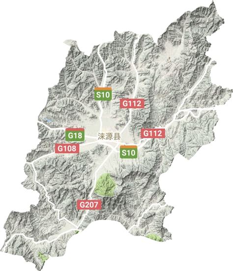 涞水县行政区划图 - 中国旅游资讯网365135.COM