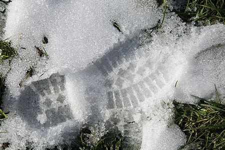 雪地中的痕迹高清图片下载-正版图片501487451-摄图网