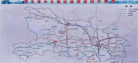 看湖北省十四五铁路规划图，武汉、襄阳、宜昌、荆门都是枢纽？__财经头条