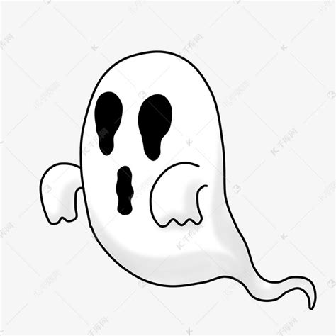 恐怖幽灵表情素材图片免费下载-千库网