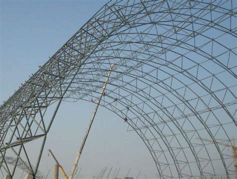 干煤棚网架设计与组装-网架-网架加工厂-网架钢结构-管桁架生产厂家-江苏鑫鹏建设科技有限公司