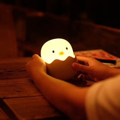 MUID小鸡闹钟灯 LED硅胶拍拍灯 早起鸡早睡鸡唤醒灯 闹钟-阿里巴巴