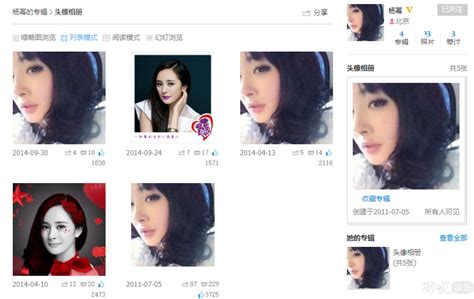 明星那时候的非主流头像