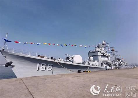 重庆号巡洋舰舰身中部高清图片下载_红动中国