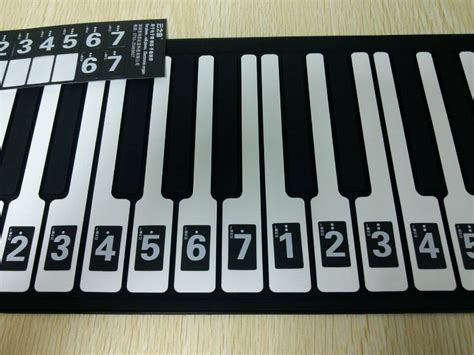 49键钢琴按键图解,电子琴49键盘,49键电子琴键盘认识_大山谷图库