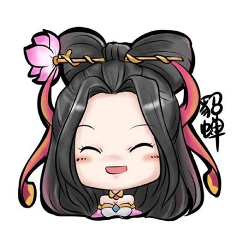 貂蝉头像动漫甜美女生版