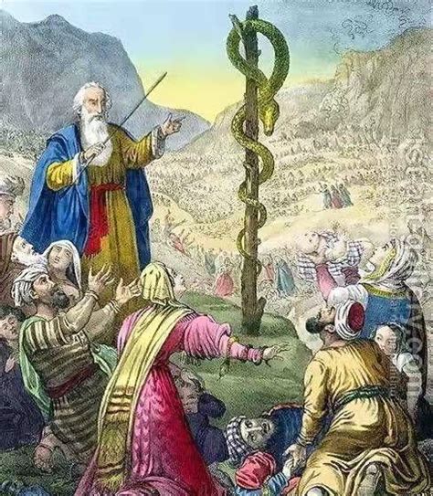 圣经中止住瘟疫的“火蛇”
