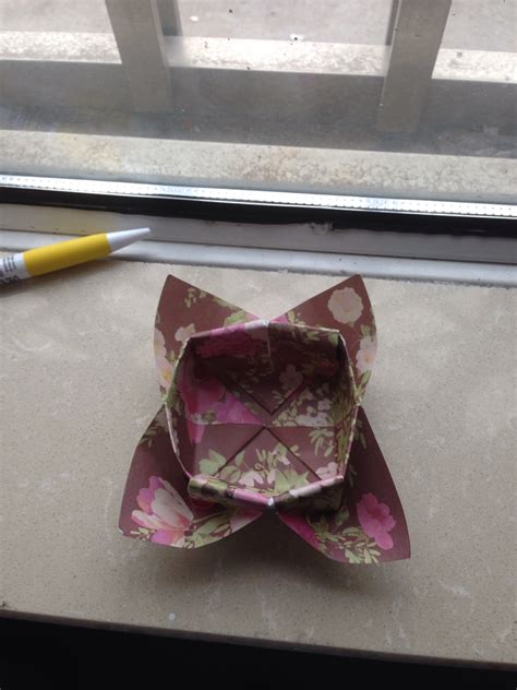 教你折叠简单实用的彩纸收纳盒 创意DIY纸艺教程（折纸大全实用） - 有点网 - 好手艺