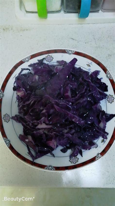 【紫甘蓝炒鸡蛋的做法步骤图，怎么做好吃】柠檬薄荷呀_下厨房