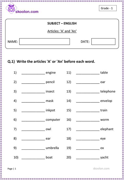Teaching Articles: A, An, and The – ESL Library Blog