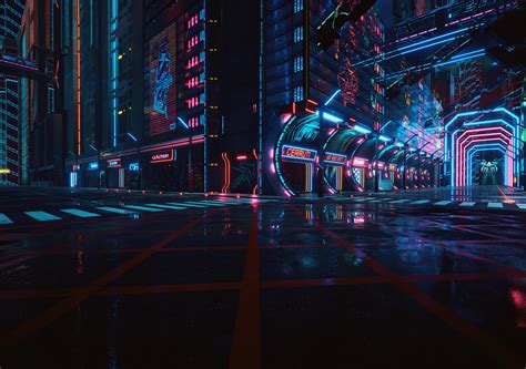 《赛博朋克2077》官方新截图公布 夜之城的光与暗！_3DM单机