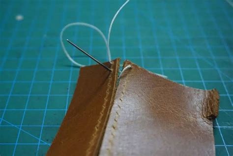 手工皮具缝线——对缝工艺 - 皮小匠