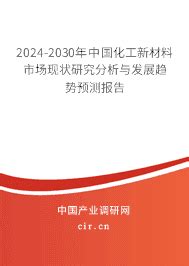 2024年化工新材料市场现状与前景 - 2024-2030年中国化工新材料市场现状研究分析与发展趋势预测报告 - 产业调研网