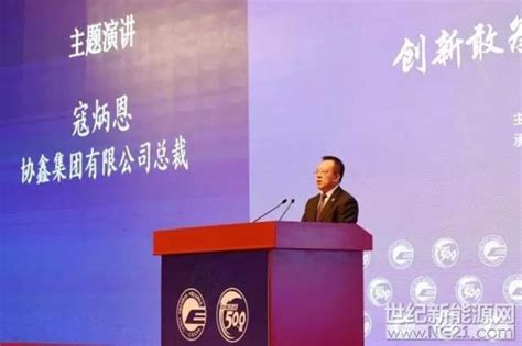 中国电力企业联合会授予协鑫集团副理事长单位证书-国际环保在线
