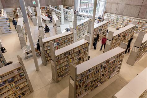 日本松原市民图书馆-MARU.architecture-文化建筑案例-筑龙建筑设计论坛