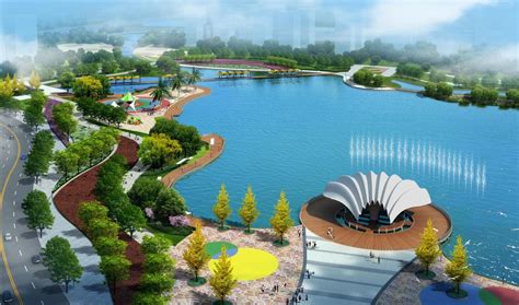 东营河口区海河公园景观方案设计 - 苏州工业园区新艺元规划顾问有限公司