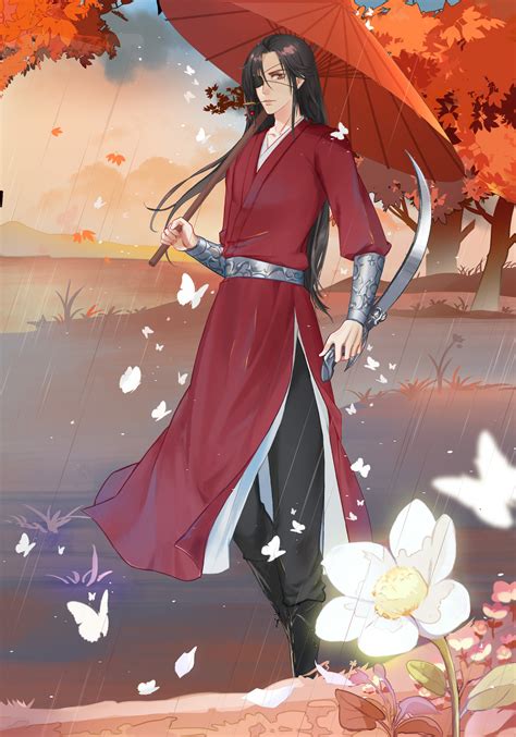 天官赐福-花怜|插画|插画习作|此间三月 - 原创作品 - 站酷 (ZCOOL)