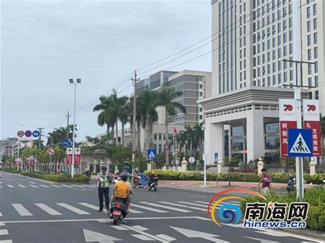 儋州交警全面开启冬季交通安全整治行动-新闻中心-南海网