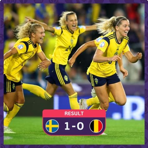 尤文中卫绝杀！瑞典1-0比利时，挺进女足欧洲杯半决赛-直播吧zhibo8.cc