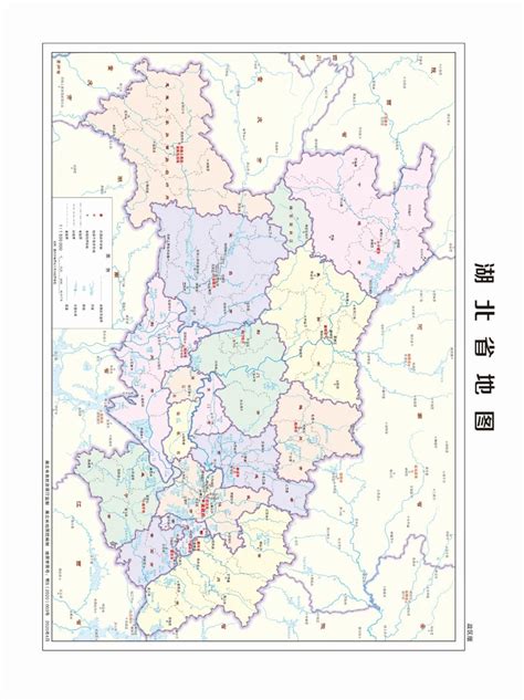 湖北省地图图片 - 高清大图 - 八九网