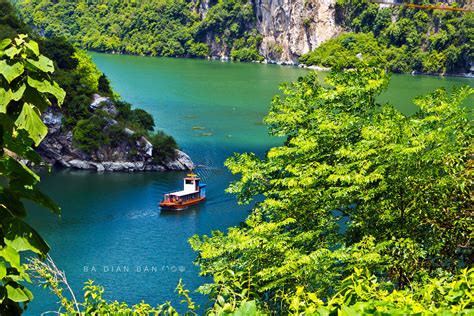 绿水青山图图片