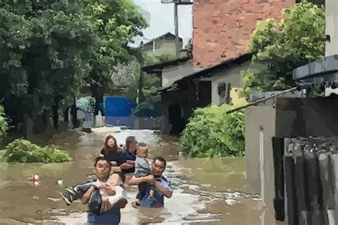 梦见暴雨家里涨水 的征兆